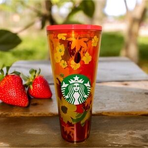 STARBUCKS Acrylic Strawberry Tumbler Summer 2022 Limited Edition Venti 24 oz